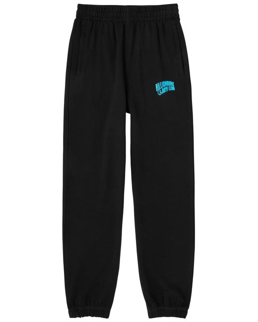 BBCICECREAM Black Arch Logo Cotton Sweatpants for men