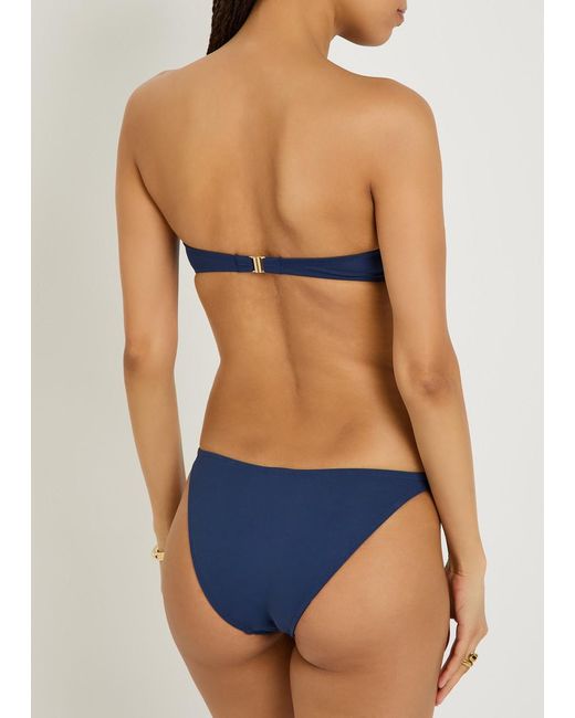 Melissa Odabash Blue Alba Bikini Briefs
