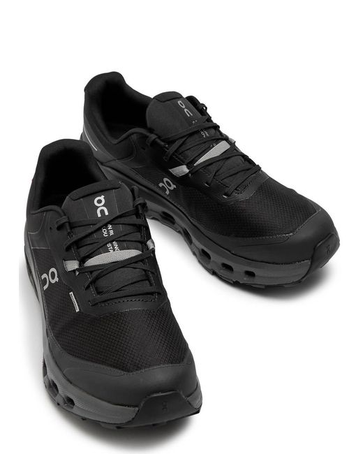 On Shoes Black Cloudvista 2 Mesh Sneakers for men