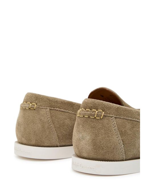Polo Ralph Lauren Brown Merton Suede Loafers for men