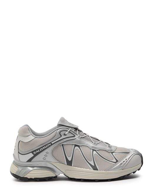 Salomon Gray Xt-Whisper Panelled Mesh Sneakers for men