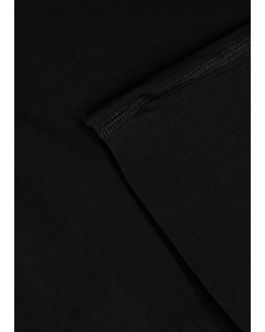 Wolford Black Contour Control Stretch-cotton Shorts