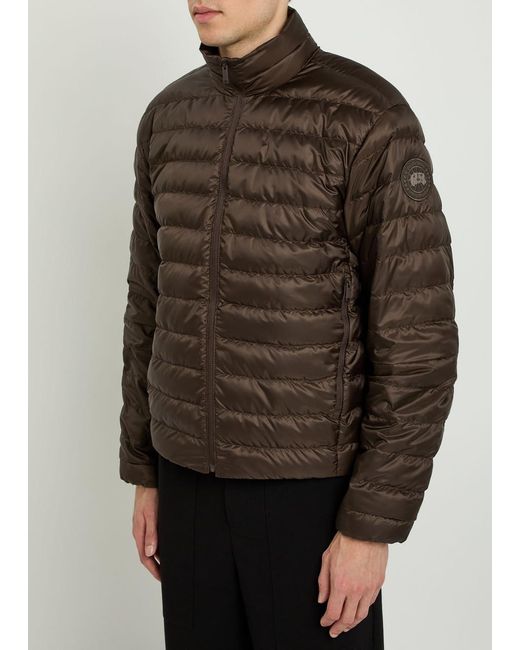 Canada Goose Brown Padded Shell Jacket for men