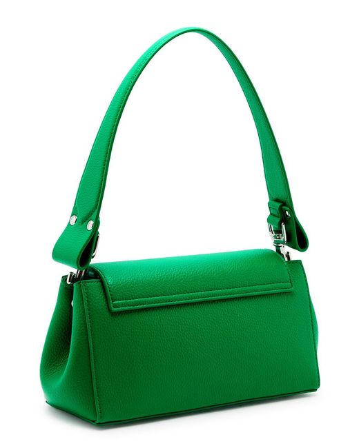Vivienne Westwood Green Hazel Medium Vegan Leather Shoulder Bag