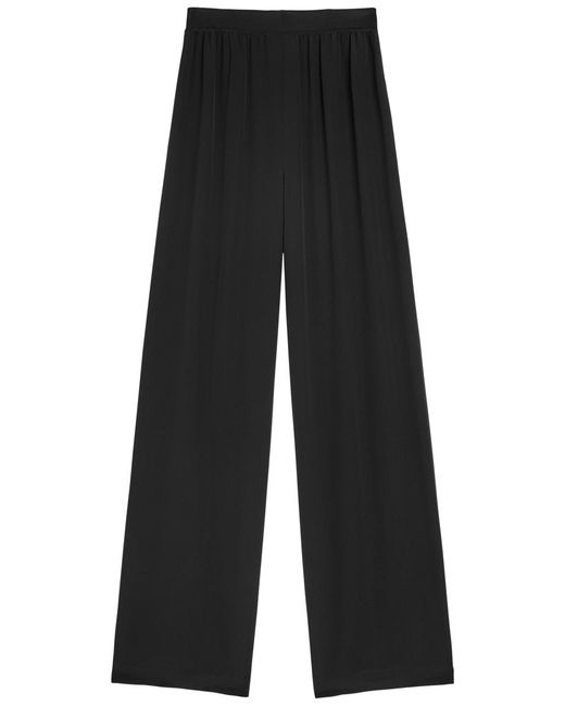 Joseph Black Hulin Silk-Crepe Trousers