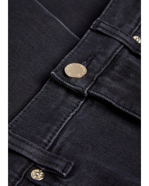 Alice + Olivia Blue Beautiful Bell-Bottom Jeans