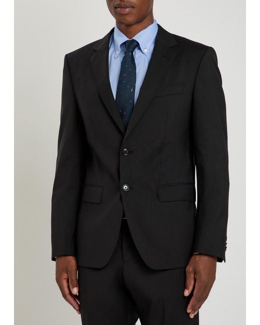 Boss Black Wool Blazer for men