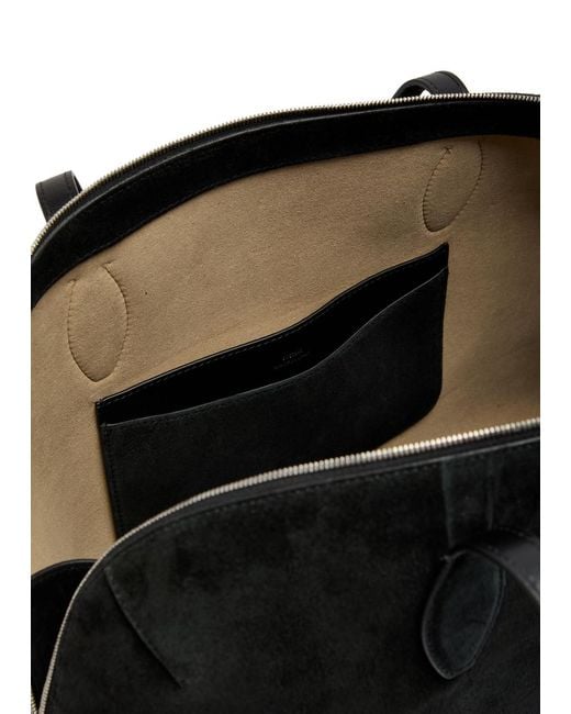 Totême  Black Day Suede Tote