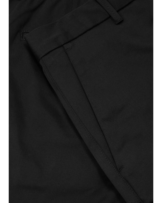 Calvin Klein Black Stretch-Cotton Shorts for men