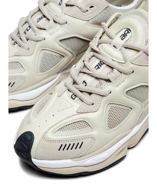Axel Arigato White Satellite Panelled Mesh Sneakers for men