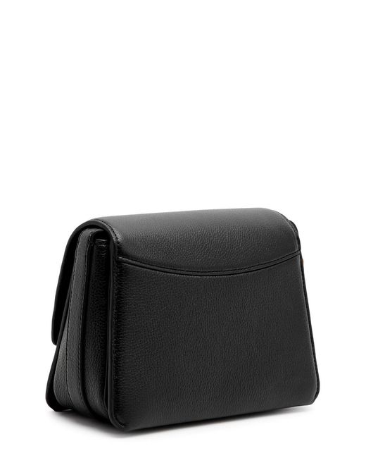 3.1 Phillip Lim Black Id Pebbled Leather Shoulder Bag