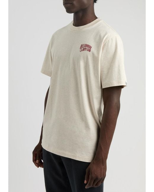 BBCICECREAM White Arch Logo Cotton T-Shirt for men