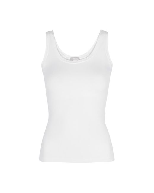 Hanro White Touch Feeling Stretch-Jersey Tank