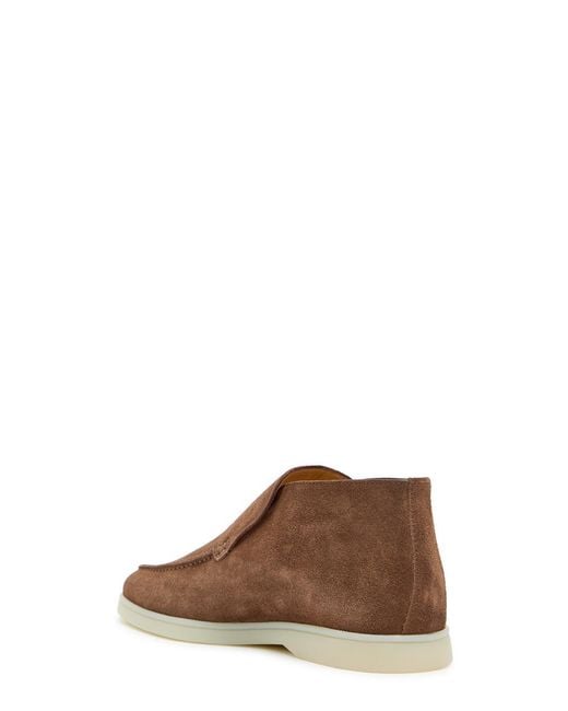 Aurélien Brown City Suede Loafers for men
