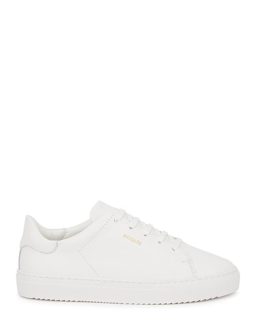 Axel Arigato Kids Clean 90 Leather Sneakers in White | Lyst