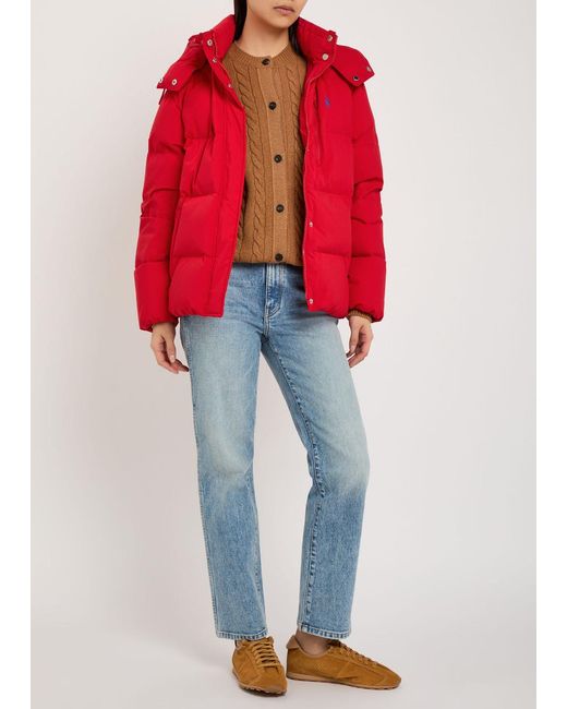 Polo Ralph Lauren Logo-Embroidered Padded Shell Jacket