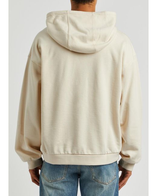 Gucci White S'il Vous Plait Hooded Cotton Sweatshirt for men