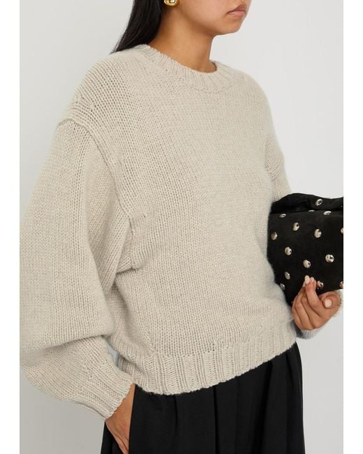 Khaite Natural Gemma Cashmere Jumper