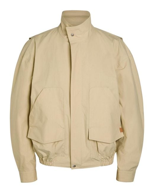 Calvin Klein Natural Donald Patch-Pocket Cotton Jacket for men