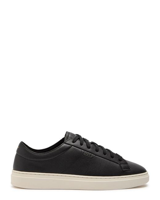 Boss Black Kieran Leather Sneakers for men