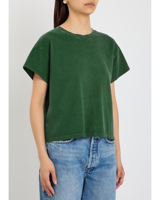 Rag & Bone Green Kelly Cotton T-Shirt