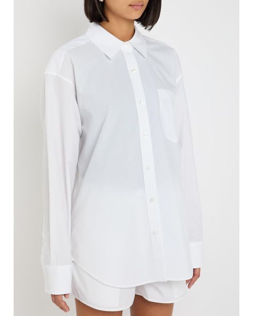 T By Alexander Wang White Cotton Shirt