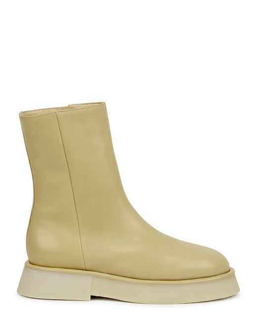 wandler rosa leather ankle boots