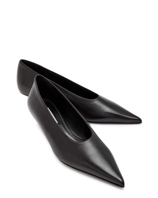 Totême Black 35 Leather Pumps