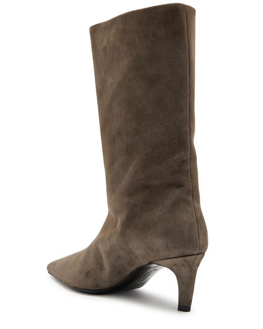 Jude Brown Cave 40 Suede Mid-Calf Boots