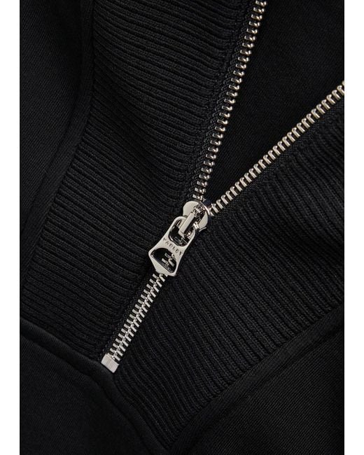 Varley Black Sally Jersey Sweatshirt