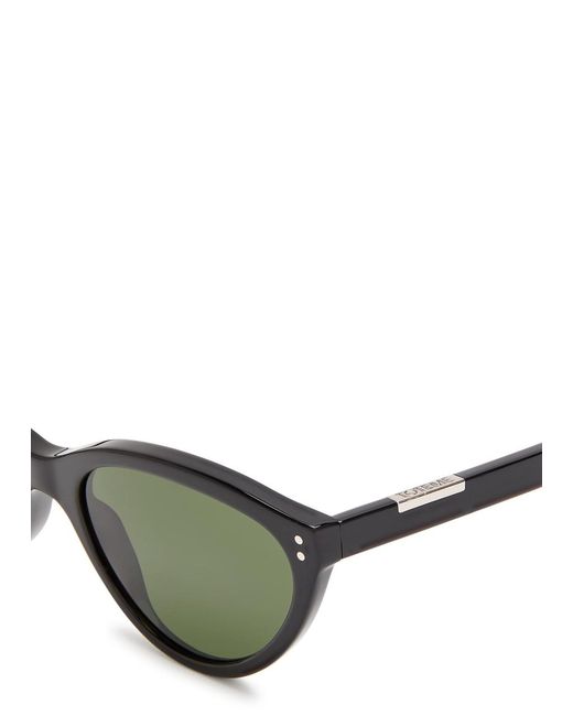 Totême Green Cat-Eye Sunglasses