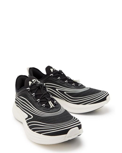 Athletic Propulsion Labs Black Veil Mesh-Knit Sneakers for men