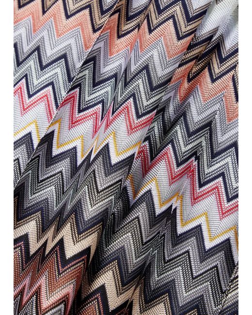 Missoni Multicolor Zigzag Cotton-blend Trousers