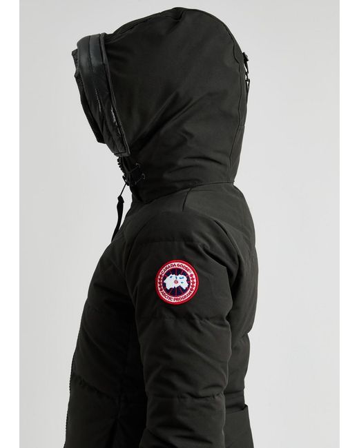 Canada Goose Black Chelsea Quilted Shell Jacket