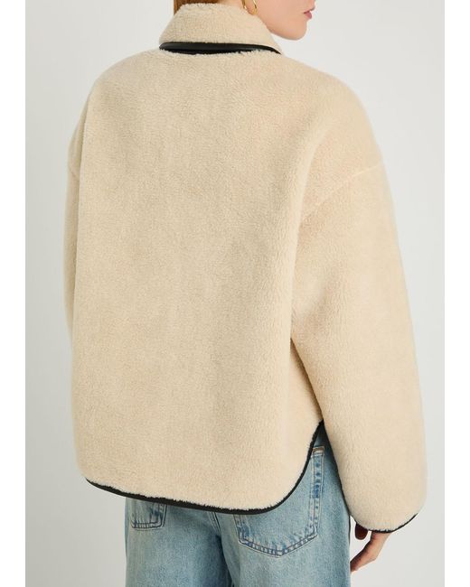 Anine Bing Natural Camden Teddy Jacket