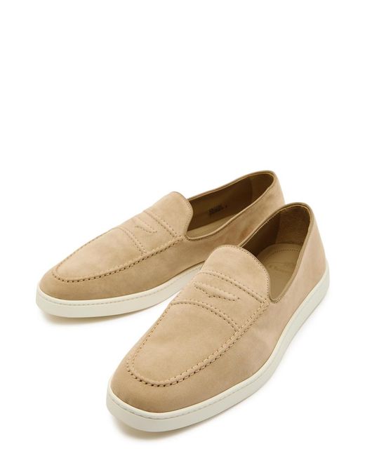 Church's Natural Peebles Suede Loafers for men
