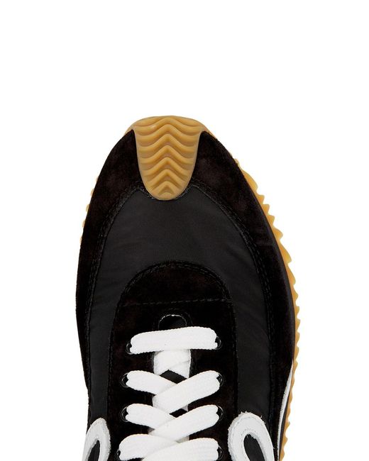 Loewe Black Flow Runner Panelled Sneakers