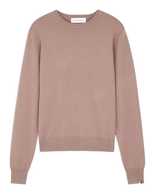 Extreme Cashmere Pink N°36 Be Classic Cashmere-blend Jumper