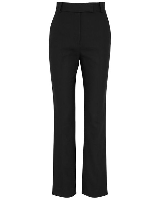 Black Slim Leg Trousers