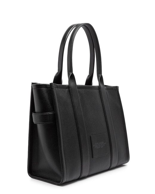 Marc Jacobs Black The Tote Large Leather Tote