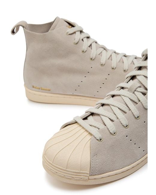 Wales Bonner Natural Adidas X Superstar Brushed Suede Sneakers for men