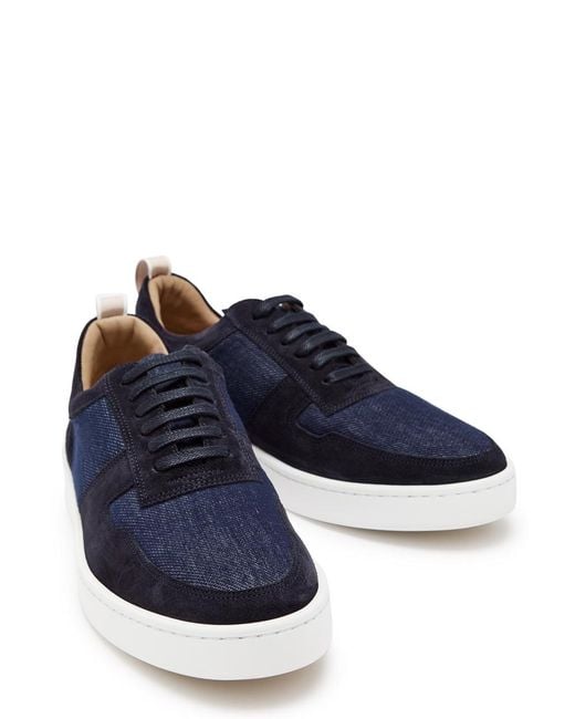 Aurélien Blue Bayside 2.0 Suede Sneakers for men
