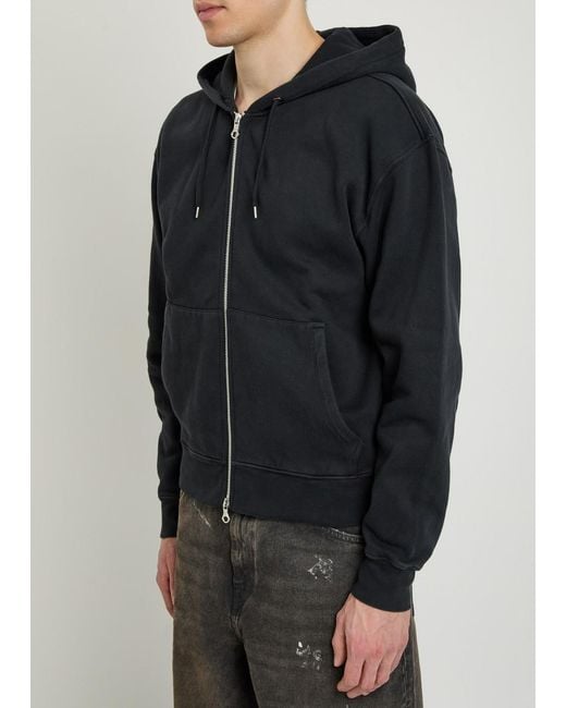 Our Legacy Black Rascal Hooded Cotton Sweatshirt for men