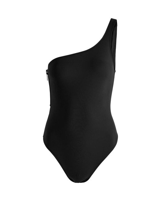 Lisa Marie Fernandez Black Arden Maillot Swimsuit
