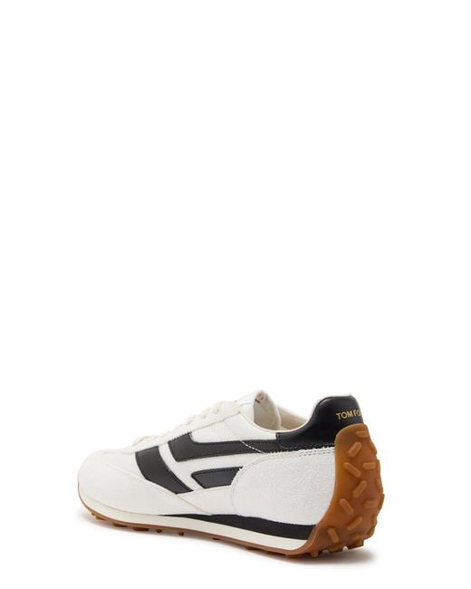 Tom Ford White Low-Top Sneakers for men