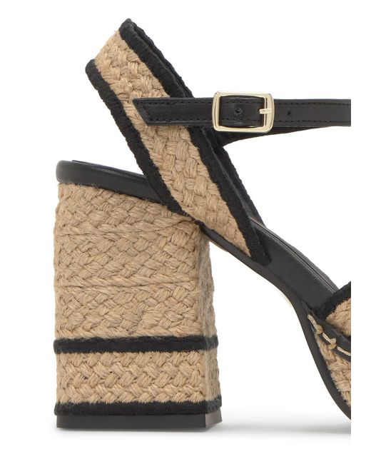 Castaner Natural Vanish Raffia Platform Sandals
