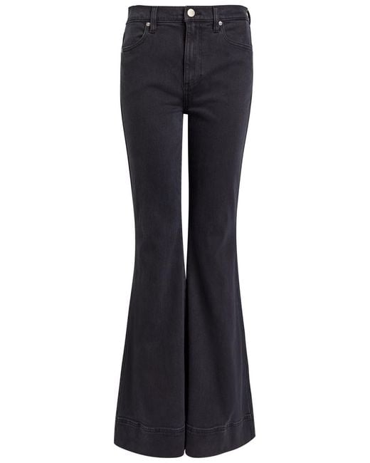 Alice + Olivia Blue Beautiful Bell-Bottom Jeans