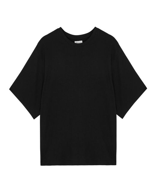 Skall Studio Black Sandy Cotton T-shirt