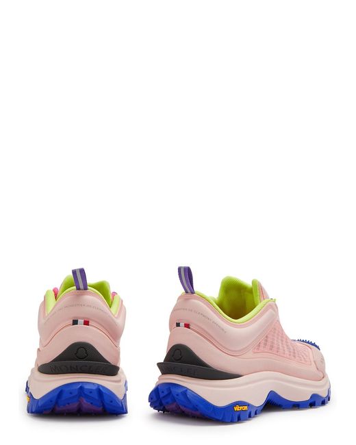 Moncler Pink Trailgrip Lite Panelled Gore-tex Sneakers
