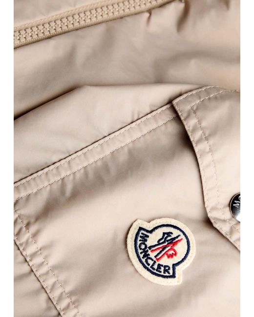 Moncler Natural Etiache Hooded Shell Jacket for men